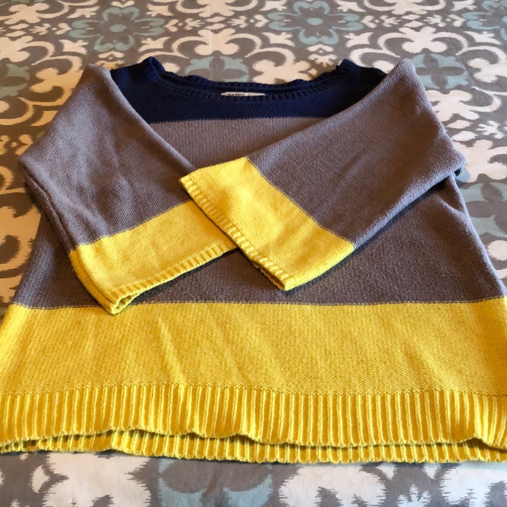 Old Navy Color Block Sweater